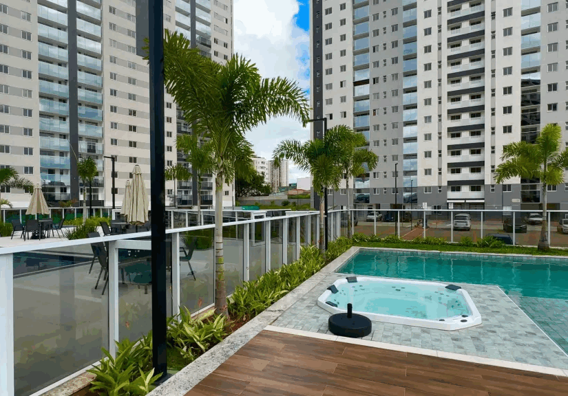 5 Spas disponíves - ofurôs