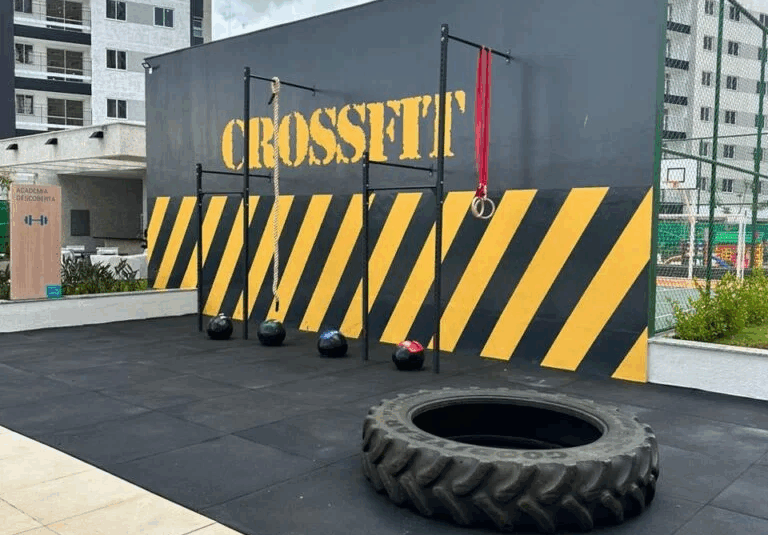 Espaço aberto de crossfti